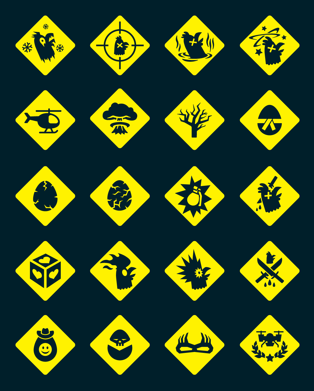 Bad Egg unlock icon sheet