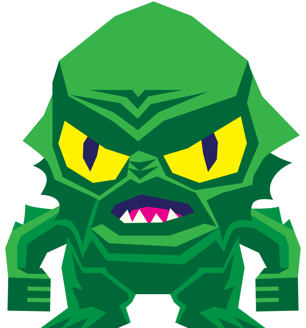 Slashy Camp Fishman character