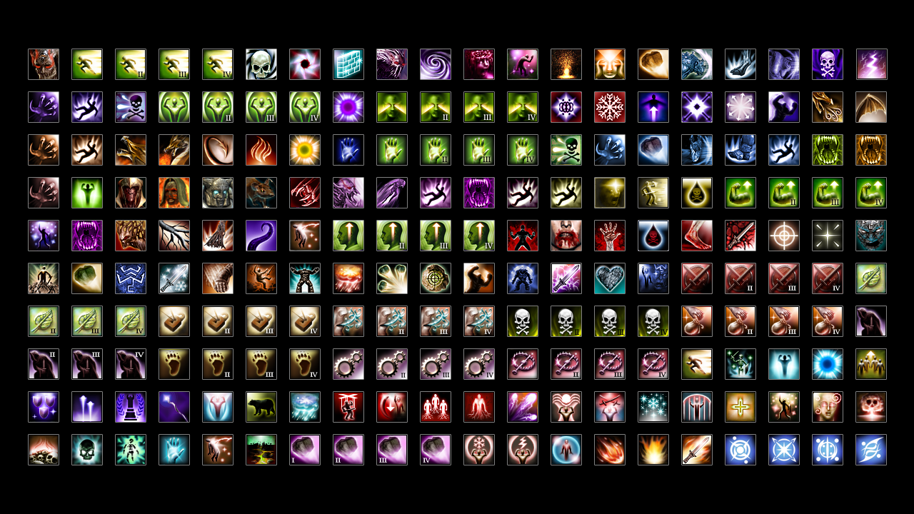Dragon Age: Origins additional ability icon collection