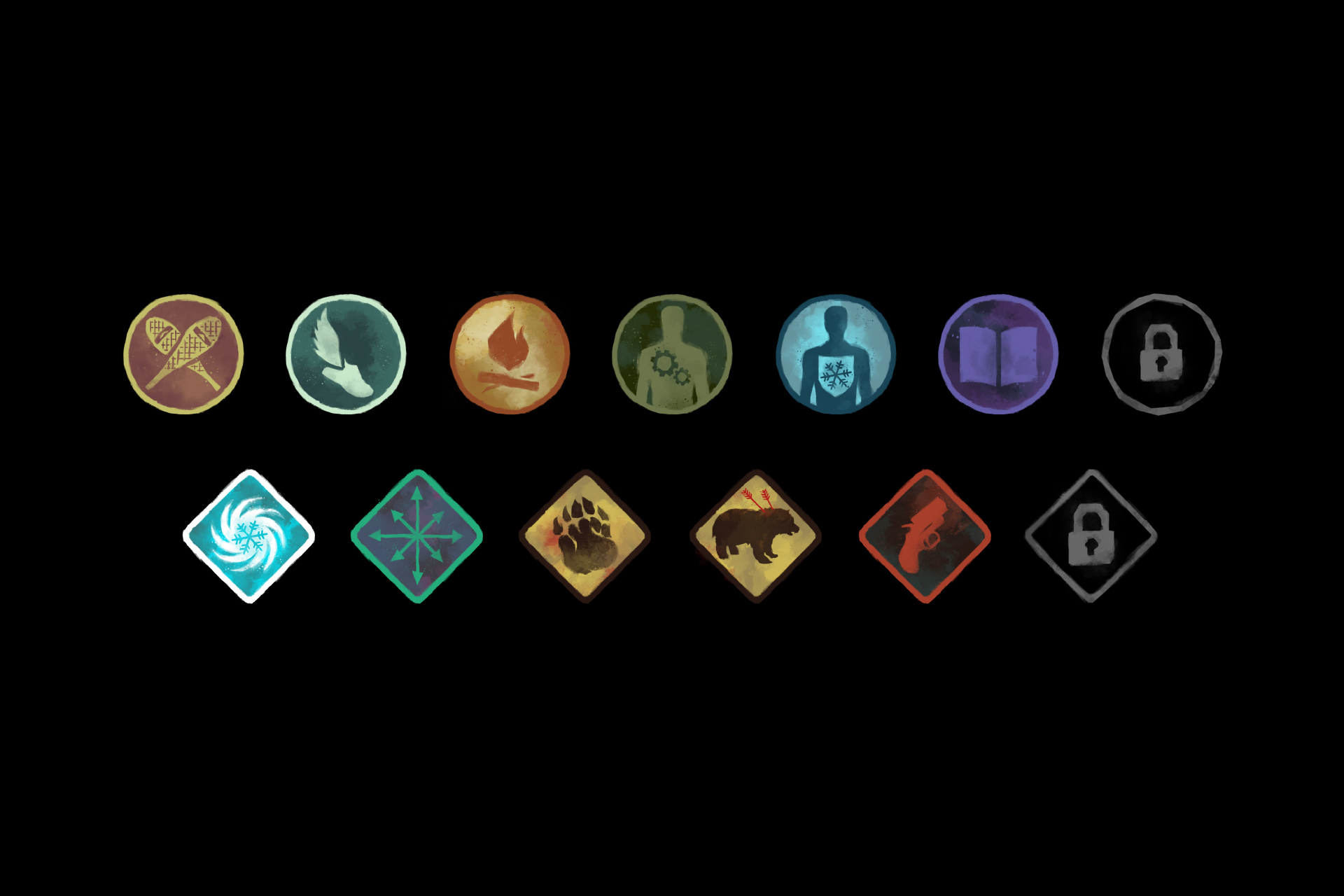 The Long Dark badges
