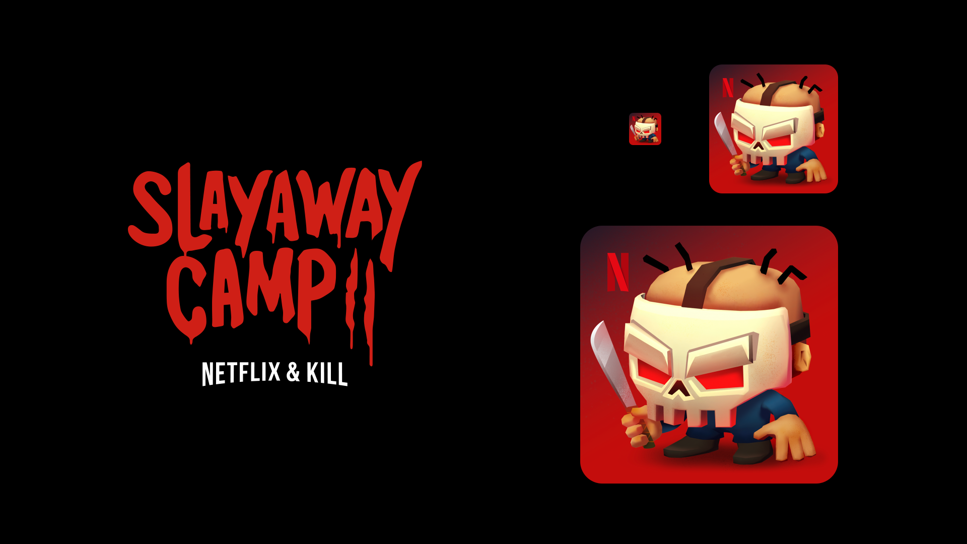 Slayaway Camp 2 app icon presentation